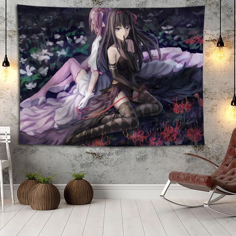Hot Sale Custom Anime Kaname Madoka Printed Tapestry Background Decorative Tapestry Various Sizes Wall Hanging Decor
Hot Sale Custom Anime Kaname Madoka Printed Tapestry Background Decorative Tapestry Various Sizes Wall Hanging Decor