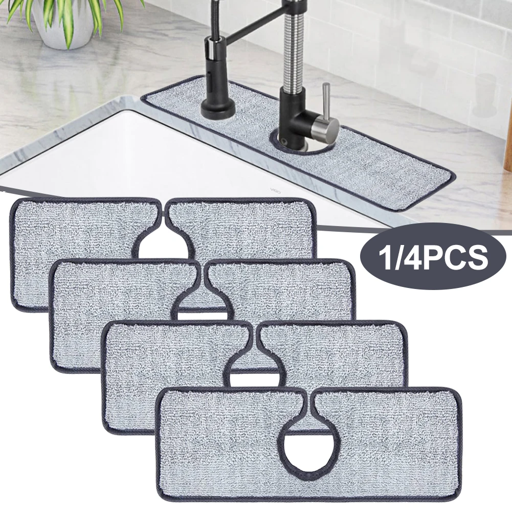 Kitchen Faucet Wraparound Splash Catcher Absorbent Mat Dish Drying Pads For Kitchen Bathroom Faucet Counter Sink Water Prevent
Kitchen Faucet Wraparound Splash Catcher Absorbent Mat Dish Drying Pads For Kitchen Bathroom Faucet Counter Sink Water Prevent