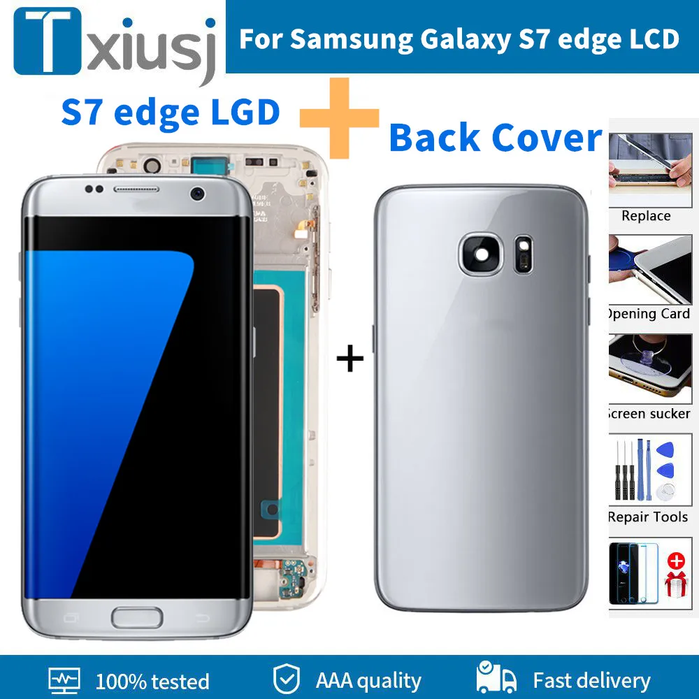 5.5'' Super Amoled LCD For Samsung Galaxy S7 edge LCD G935 G935F Touch Screen Digitizer Assembly Replacement With Burn Shadow
5.5'' Super Amoled LCD For Samsung Galaxy S7 edge LCD G935 G935F Touch Screen Digitizer Assembly Replacement With Burn Shadow