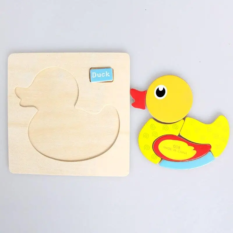 Baby Toys 3D Wooden Puzzle Jigsaw Toys for Children Cartoon Animal Puzzles Intelligence Kids Early Educational Brain Teaser Toys
Baby Toys 3D Wooden Puzzle Jigsaw Toys for Children Cartoon Animal Puzzles Intelligence Kids Early Educational Brain Teaser Toys