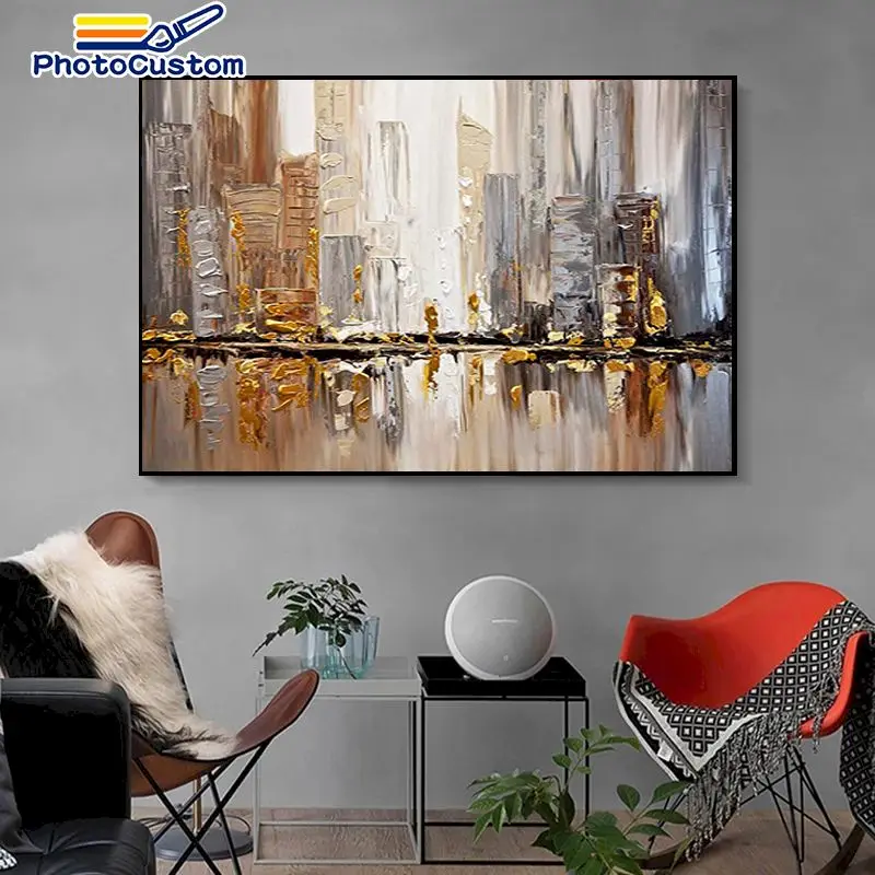 PhotoCustom Oil Paint By Numbers Abstract Landscape Handpainted Oil Painting Home Wall Artwork For Living Room Gift
PhotoCustom Oil Paint By Numbers Abstract Landscape Handpainted Oil Painting Home Wall Artwork For Living Room Gift
