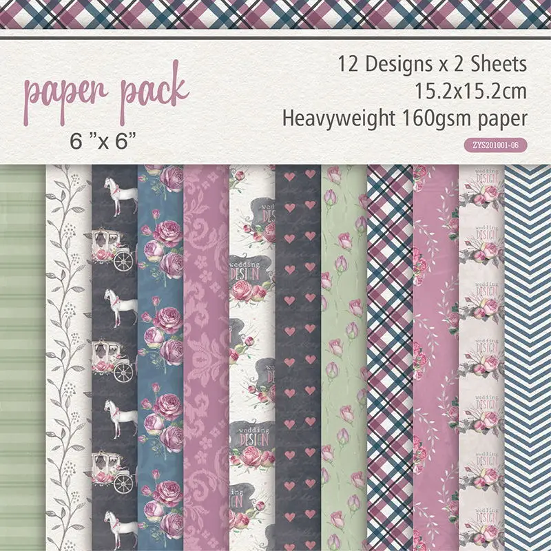 DIY Rose C Scrapbooking paper pack of 24sheets handmade craft paper craft Background pad 1152 
DIY Rose C Scrapbooking paper pack of 24sheets handmade craft paper craft Background pad 1152