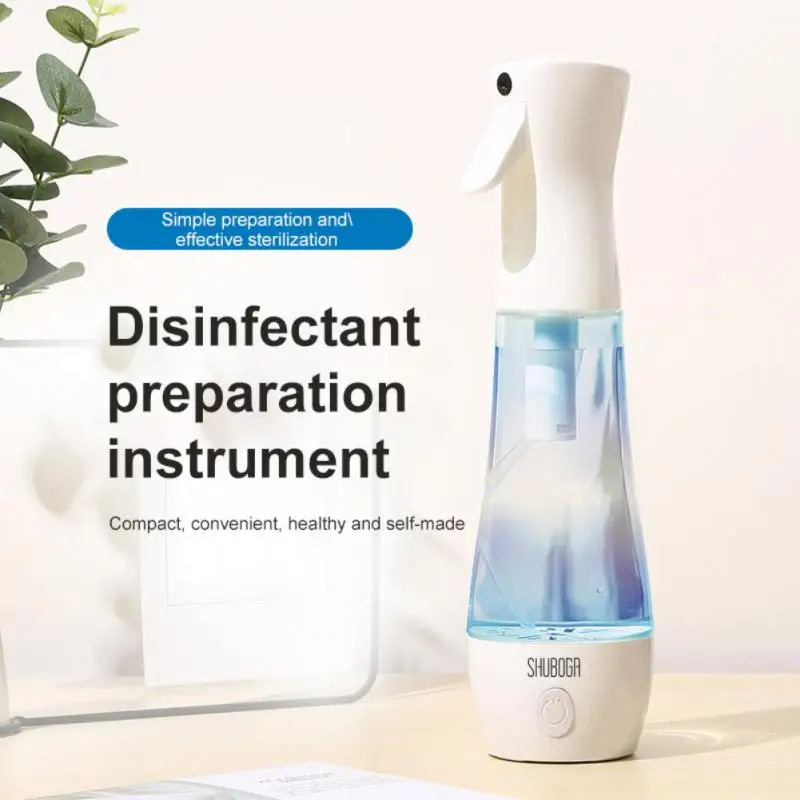 New USB Sodium Hypochlorite Disinfectant Manufacturing Generator Portable Home Office Sterilize Disinfection Bottle Sprayer
New USB Sodium Hypochlorite Disinfectant Manufacturing Generator Portable Home Office Sterilize Disinfection Bottle Sprayer