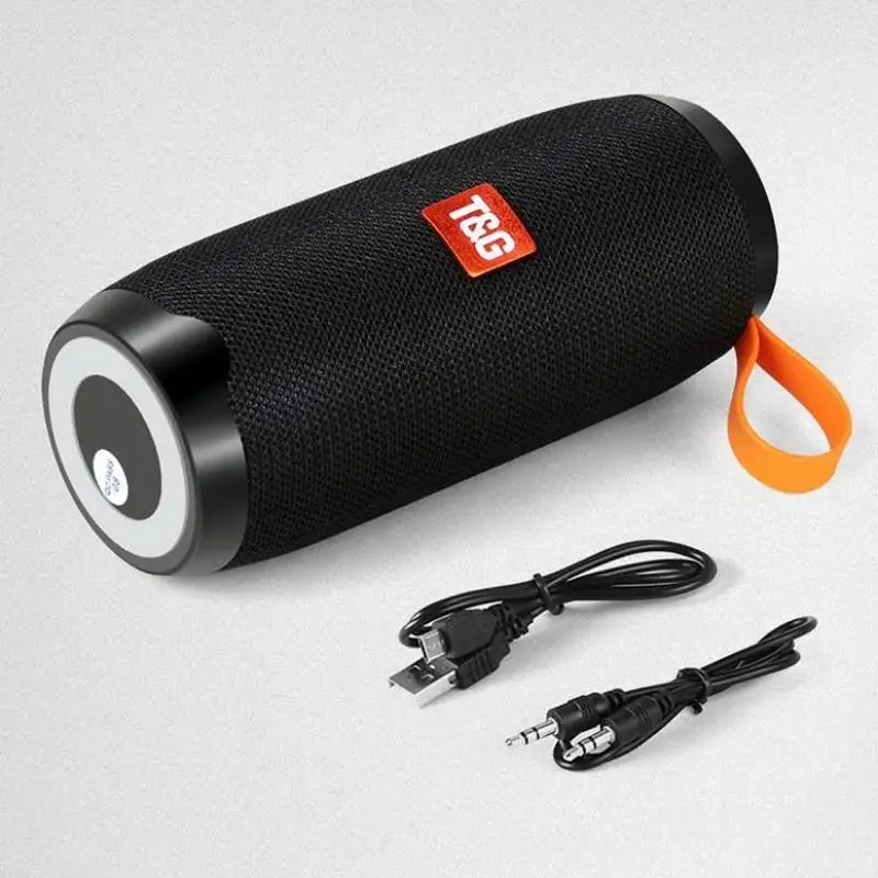 TG106 Bluetooth Speaker Portable Wireless Speaker Outdoor Subwoofer Radio AUX Stereo USB Speaker
TG106 Bluetooth Speaker Portable Wireless Speaker Outdoor Subwoofer Radio AUX Stereo USB Speaker