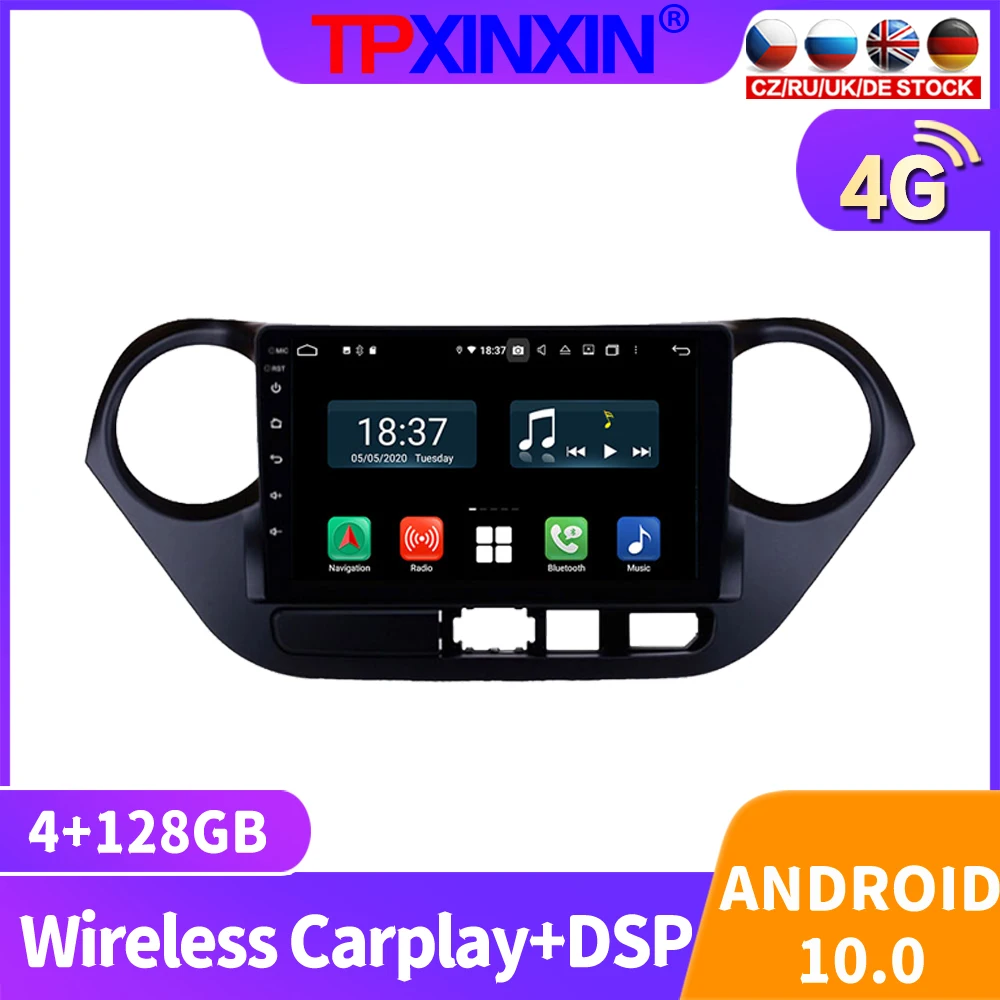 Android 10 For Hyundai I10 2018-2019 LHD Car Radio Multimedia Video Rudio Recorder Player Navigation HeadUnit GPS Auto 2din DVD
Android 10 For Hyundai I10 2018-2019 LHD Car Radio Multimedia Video Rudio Recorder Player Navigation HeadUnit GPS Auto 2din DVD