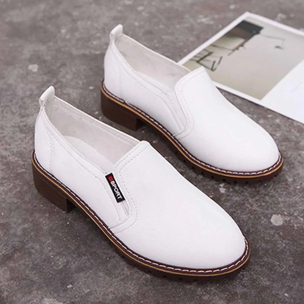 New Women Autumn Shoes Girls Waterproof Oxford Shoes Female PU Leather Shoes Lesies Causal Shoes
New Women Autumn Shoes Girls Waterproof Oxford Shoes Female PU Leather Shoes Lesies Causal Shoes
