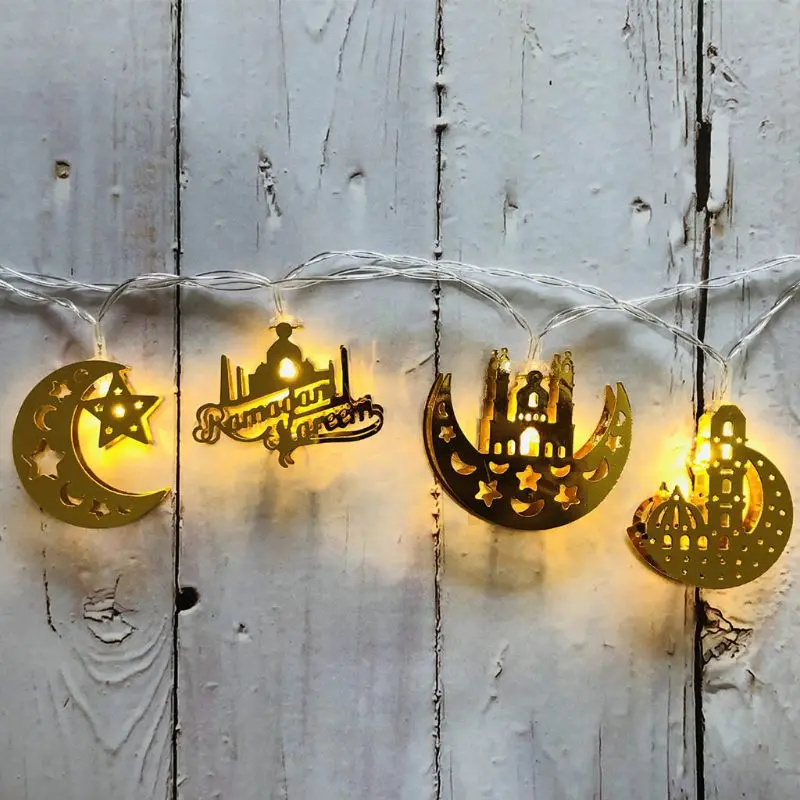 Eid Mubarak Element Handmade Wire Light String 10 LED Light Eid Ramadan Islamic Battery Supply Indoor Home Party Decor
Eid Mubarak Element Handmade Wire Light String 10 LED Light Eid Ramadan Islamic Battery Supply Indoor Home Party Decor
