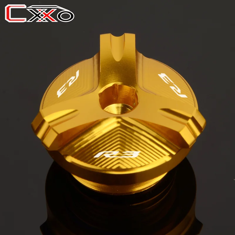 Motorcycle CNC Aluminum Engine Oil Filter Cup Plug Cover Screw For YAMAHA YZF-R3 R25 YZF R3 MT03 MT-03 2015-2020 5 color
Motorcycle CNC Aluminum Engine Oil Filter Cup Plug Cover Screw For YAMAHA YZF-R3 R25 YZF R3 MT03 MT-03 2015-2020 5 color