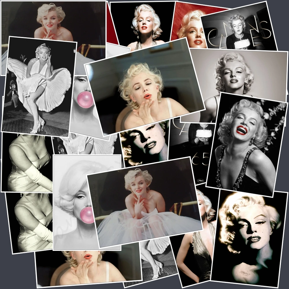 25pcs Classic Sexy Marilyn Monroe Waterproof Graffiti Stickers For Luggage Skateboard Phone Laptop Guitar PVC Decals Wall Decor
25pcs Classic Sexy Marilyn Monroe Waterproof Graffiti Stickers For Luggage Skateboard Phone Laptop Guitar PVC Decals Wall Decor