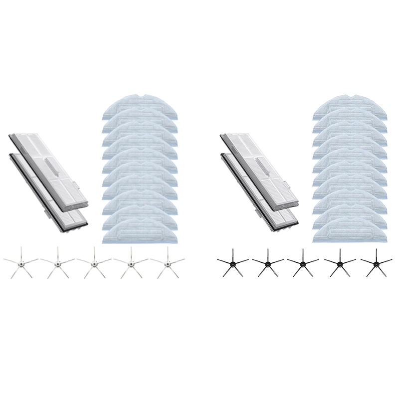 17Pack Hepa Filter Mopping Cloths Side Brush For Xiaomi Roborock S7 T7S T7plus T7splus Robot Vacuum Cleaner Parts
17Pack Hepa Filter Mopping Cloths Side Brush For Xiaomi Roborock S7 T7S T7plus T7splus Robot Vacuum Cleaner Parts