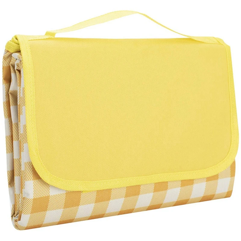 Outdoor Picnic Blanket,Foldable Outdoor Beach Blanket,Waterproof,Sand Proof,for Beach/Park/Hiking/Camping,2X2M,Yellow
Outdoor Picnic Blanket,Foldable Outdoor Beach Blanket,Waterproof,Sand Proof,for Beach/Park/Hiking/Camping,2X2M,Yellow