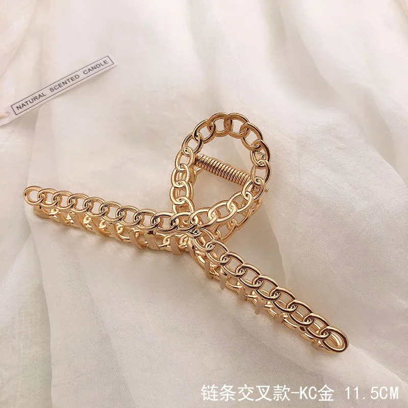 Woman Metal Hair Claws Chic Barrettes Hairclips Hairpins Ladies Hairgrip Headwear Girls Ornaments Crab Hair Accessories
Woman Metal Hair Claws Chic Barrettes Hairclips Hairpins Ladies Hairgrip Headwear Girls Ornaments Crab Hair Accessories