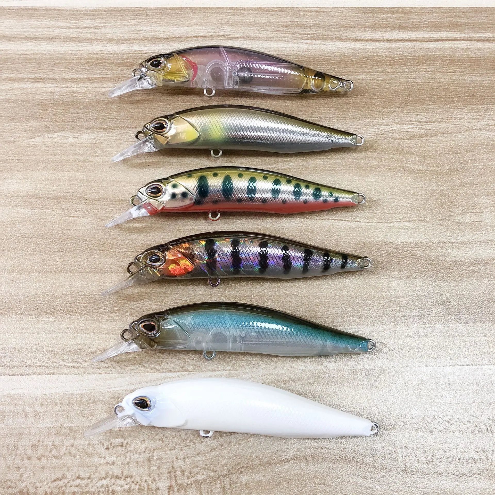 Jerkbait Minnow Fishing Lure New Bait Mino 77MM 8.4G Wobbler Carp Isca Artificial Accessories Leurre Souple Lures Equipment
Jerkbait Minnow Fishing Lure New Bait Mino 77MM 8.4G Wobbler Carp Isca Artificial Accessories Leurre Souple Lures Equipment