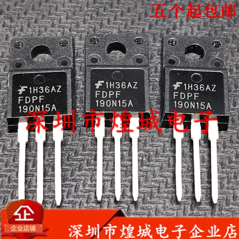 5 шт./лот FDPF190N15A TO-220F 150V 27.4A 5
5 шт./лот FDPF190N15A TO-220F 150V 27.4A 5