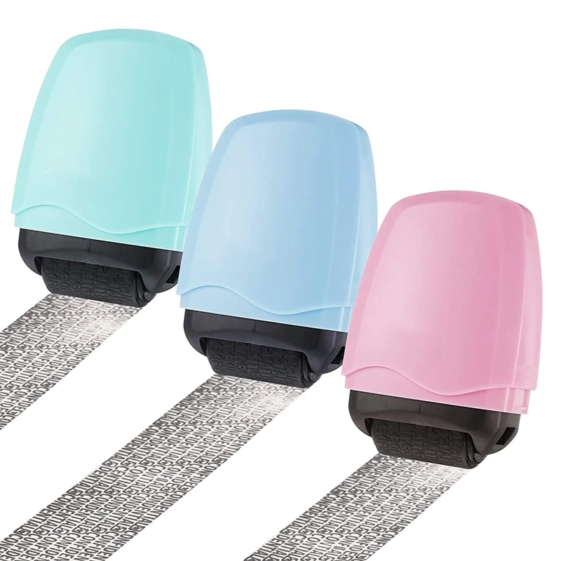 1PC Roller Stamp Messy Code Security Stamp Roller Portable Self-Inking Identity Theft Protection Roller Stamp
1PC Roller Stamp Messy Code Security Stamp Roller Portable Self-Inking Identity Theft Protection Roller Stamp