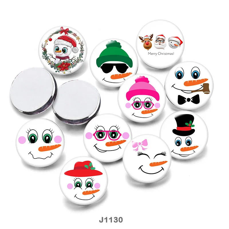 Christmas Snowman 12mm/18mm/20mm/25mm/30mm Round glass cabochon flat back Making findings J1130
Christmas Snowman 12mm/18mm/20mm/25mm/30mm Round glass cabochon flat back Making findings J1130