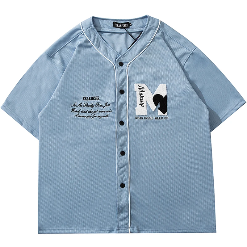 Mens Oversize Hawaiian Shirts Letter Embroidery Short Sleeve Polo Shirt Unisex HipHop Streetwear Holiday Male Tropical Tops
Mens Oversize Hawaiian Shirts Letter Embroidery Short Sleeve Polo Shirt Unisex HipHop Streetwear Holiday Male Tropical Tops