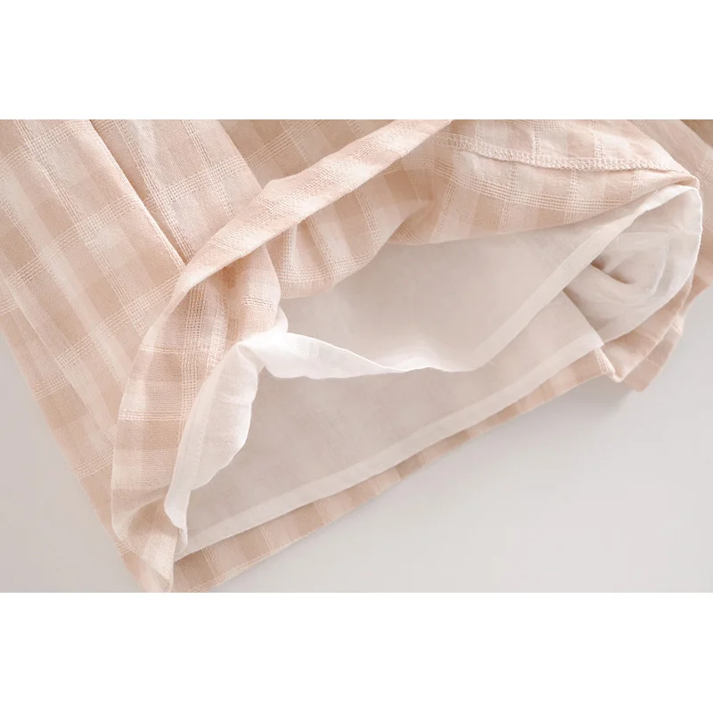 Klacwaya Plaid Shorts Shirts 2020 Summer Fashion Ladies Sashes Draped Loose Shorts Skirt Chic Girls England Style
Klacwaya Plaid Shorts Shirts 2020 Summer Fashion Ladies Sashes Draped Loose Shorts Skirt Chic Girls England Style
