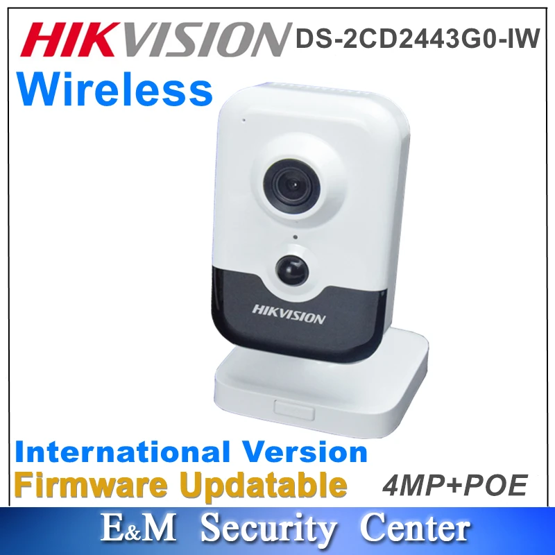 Оригинальный Hikvision английская версия DS 2CD2443G0 IW заменить 2CD2442FWD 4MP мини коробка