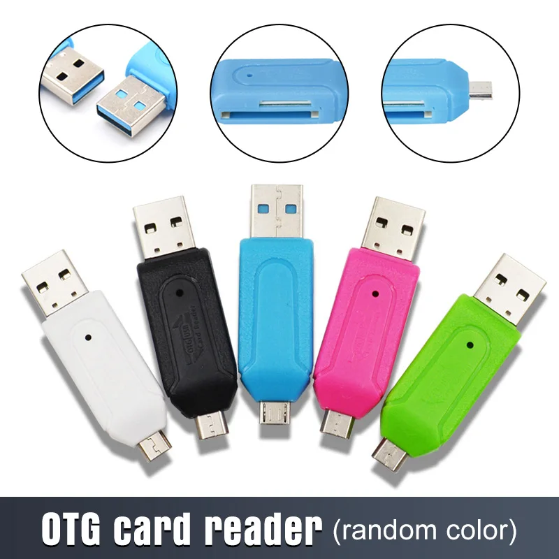 

4 в 1 OTG SD кардридер USB 2,0 кардридер для USB Micro SD адаптер флэш-накопитель смарт-кардридер Micro USB кардридер