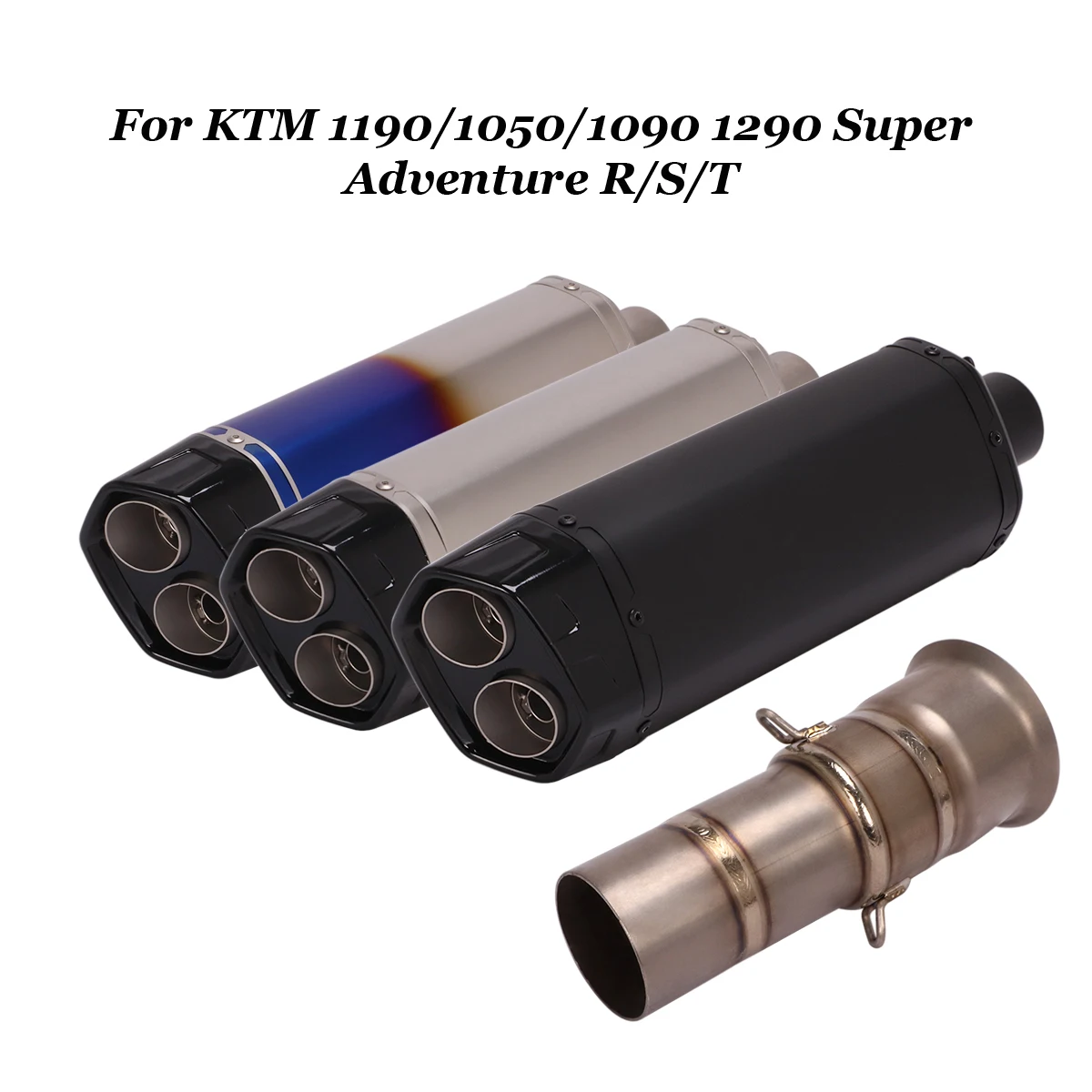 Exhaust System Slip on 51mm Exhaust Muffler Escape Connection Link Pipe for KTM 1050 1090 1190 1290
Exhaust System Slip on 51mm Exhaust Muffler Escape Connection Link Pipe for KTM 1050 1090 1190 1290