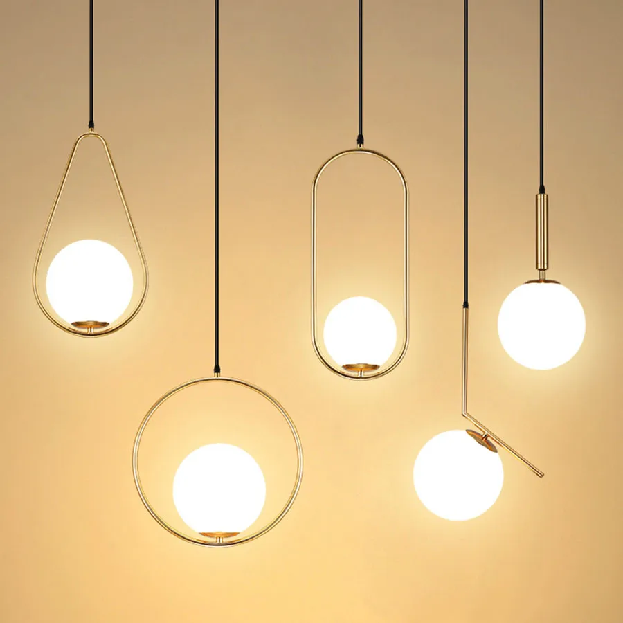Nordic Glass Ball Pendant Light Modern Style LED Hanging Light Living Room Dining Room Kitchen Restaurant Cafe Bar Droplight
Nordic Glass Ball Pendant Light Modern Style LED Hanging Light Living Room Dining Room Kitchen Restaurant Cafe Bar Droplight
