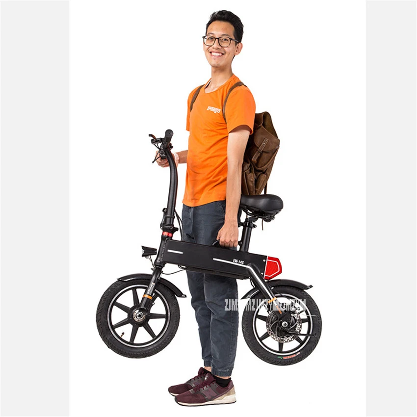 Electric Bike 14 Inch Foldabe Folding Bicycle Aluminum Alloy Mini Electric Ebike Smart Bike Max Mileage 20km EM-14S 36V 240W
Electric Bike 14 Inch Foldabe Folding Bicycle Aluminum Alloy Mini Electric Ebike Smart Bike Max Mileage 20km EM-14S 36V 240W