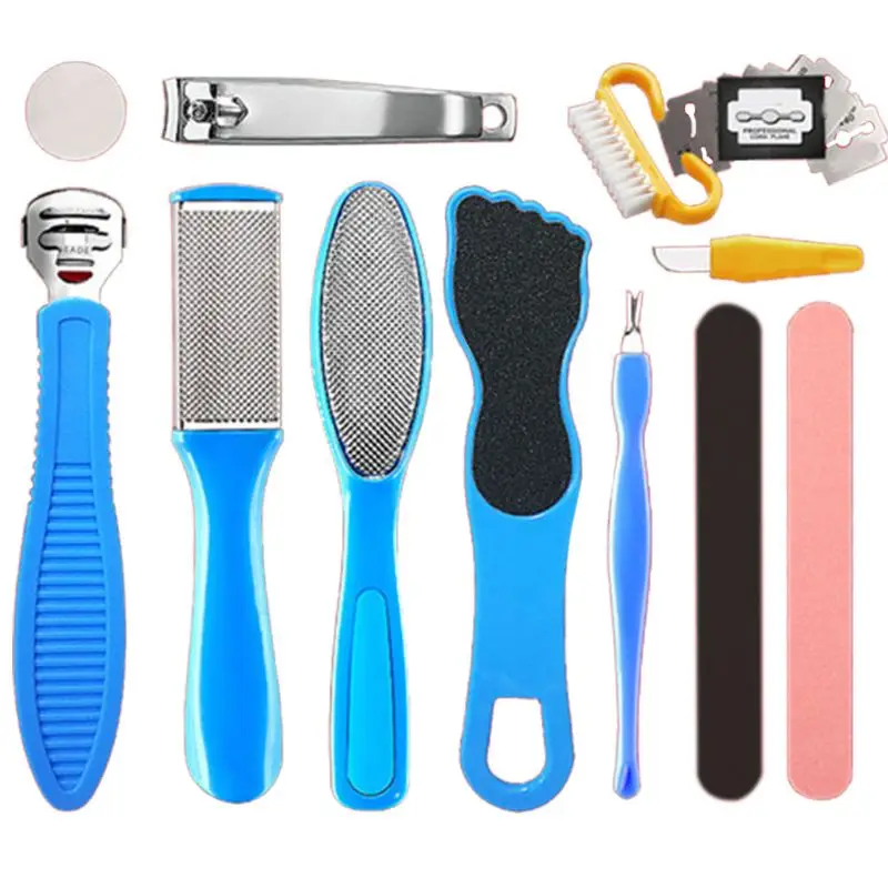 12 In 1 Pedicure Kit Stainless Steel Foot File Rasp Callus Remover Nail Clipper Dead Skin Cleaning Tool Set
12 In 1 Pedicure Kit Stainless Steel Foot File Rasp Callus Remover Nail Clipper Dead Skin Cleaning Tool Set