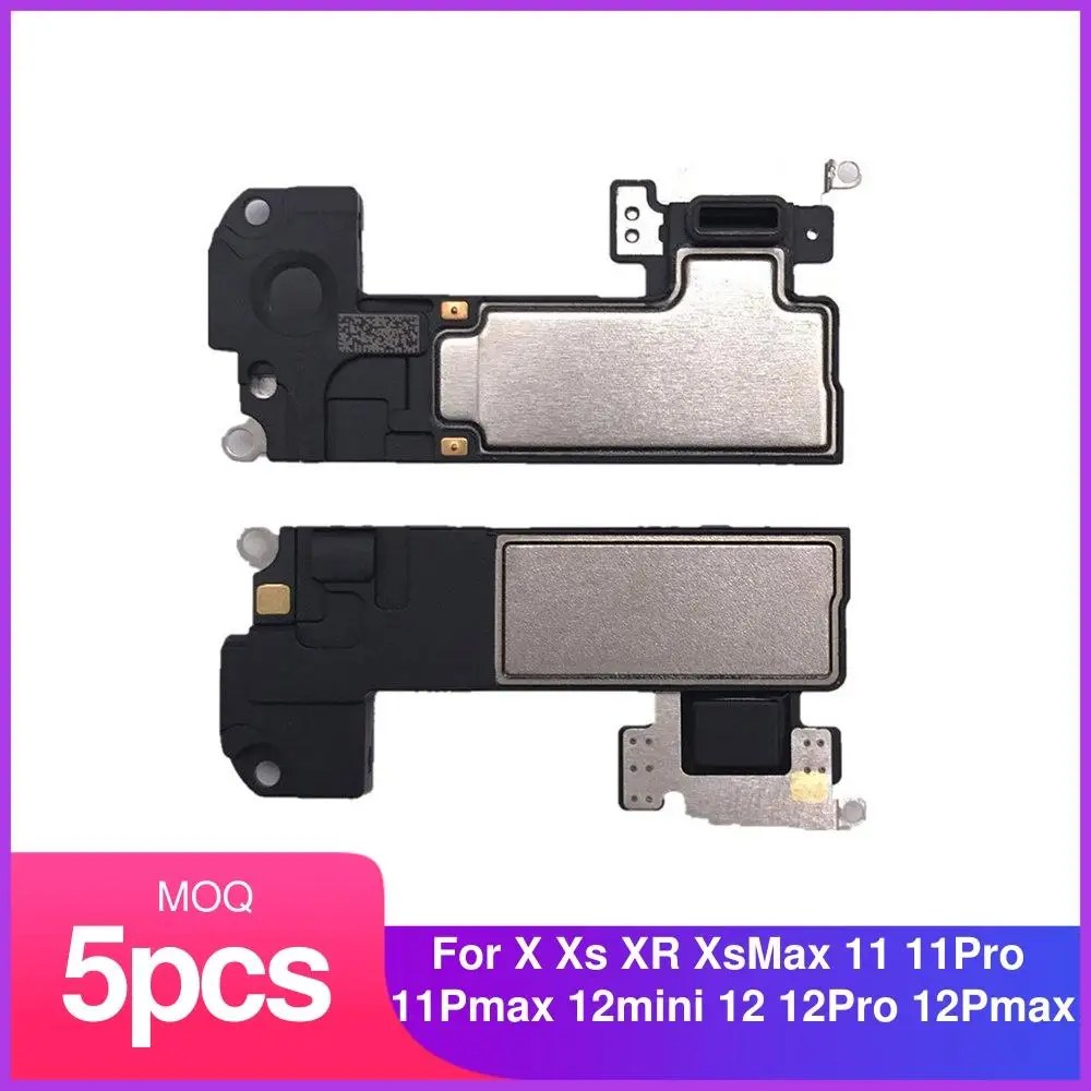 5pcs Earpiece Up Ear Speaker For iPhone X XS Max XR 11 12 Mini Pro Max Sound Receiver Flex CableSmall Listening Part Replacement
5pcs Earpiece Up Ear Speaker For iPhone X XS Max XR 11 12 Mini Pro Max Sound Receiver Flex CableSmall Listening Part Replacement