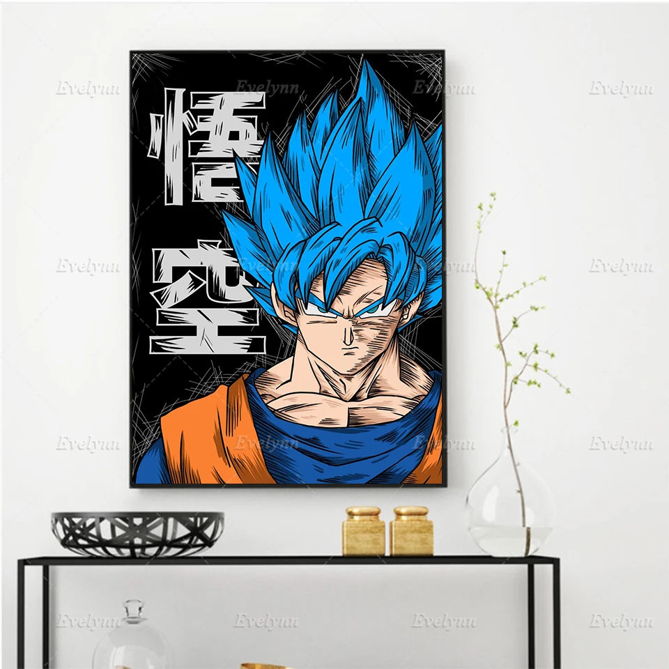 Anime Goku Super Blue Posters And Prints Abstract Wall Art Canvas Painting Home Decor Hd Modular Pictures For Boy'S Living Room
Anime Goku Super Blue Posters And Prints Abstract Wall Art Canvas Painting Home Decor Hd Modular Pictures For Boy'S Living Room