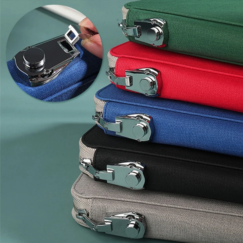 PU Leather Notebook Business Notepad Loose Leaf Binder Spiral Notebook with Lock
PU Leather Notebook Business Notepad Loose Leaf Binder Spiral Notebook with Lock