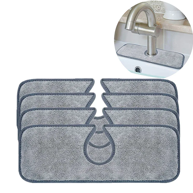 2/4PCS Reusable Faucet Absorbent Mat Fast Absorbing Kitchen Bathroom Faucet Drip Catcher Microfiber Countertop Protector TH
2/4PCS Reusable Faucet Absorbent Mat Fast Absorbing Kitchen Bathroom Faucet Drip Catcher Microfiber Countertop Protector TH