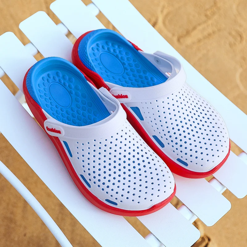 2021 Summer New Style Men Outdoor Sandals Beach Shoes Outdoor Slippers Wading Shoes Size38-45 Non-slip Breathable Hole Shoes Men
2021 Summer New Style Men Outdoor Sandals Beach Shoes Outdoor Slippers Wading Shoes Size38-45 Non-slip Breathable Hole Shoes Men