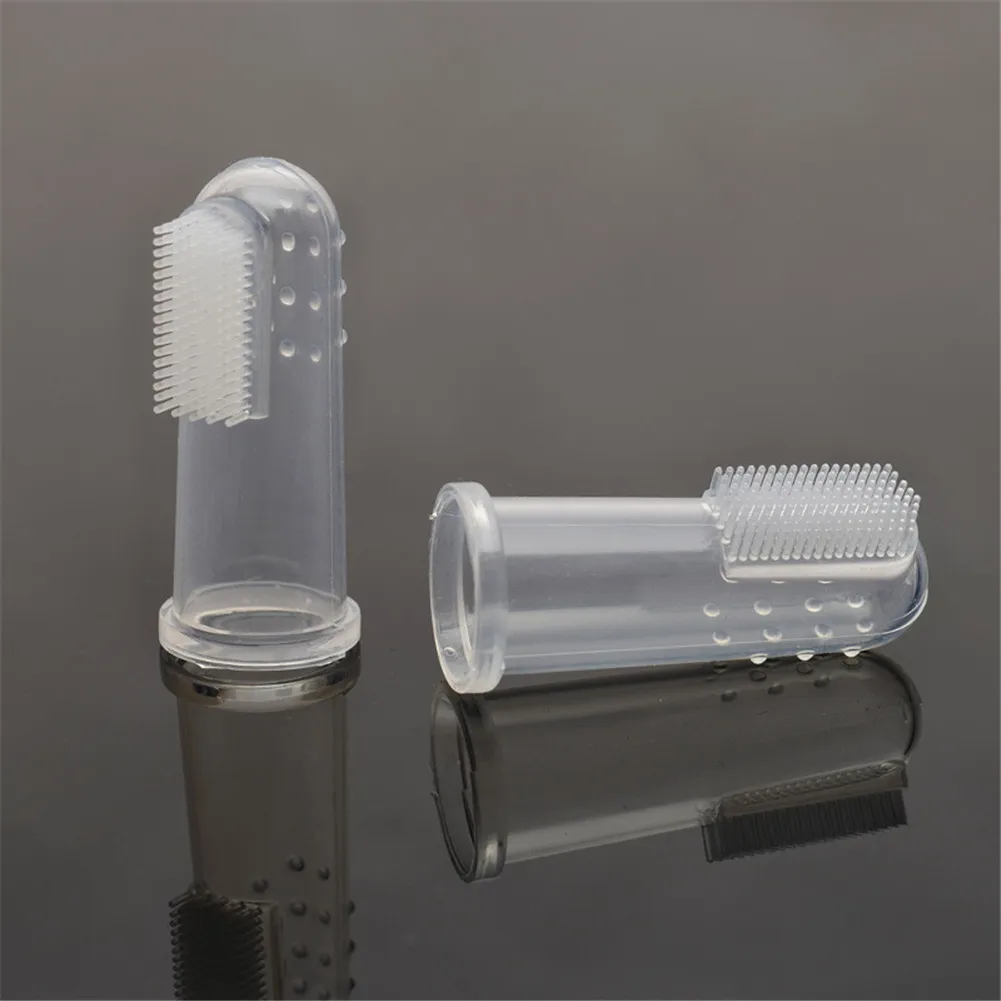 Super Soft Pet Finger Toothbrush Teddy Dog Brush Bad Breath Tartar Teeth Care Tool Dog Cat Cleaning Silicagel Pet Supplies
Super Soft Pet Finger Toothbrush Teddy Dog Brush Bad Breath Tartar Teeth Care Tool Dog Cat Cleaning Silicagel Pet Supplies