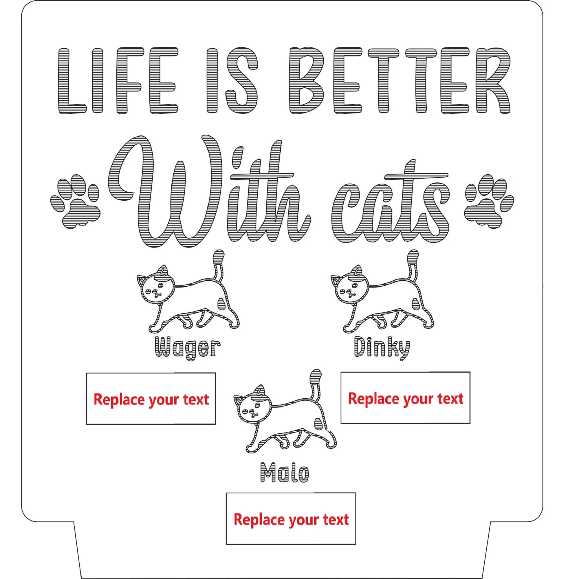 Custom Pet family nightlight Wooden 3D acrylic night light cat LED table lamp for Kids GiftS Christmas birthday holiday party
Custom Pet family nightlight Wooden 3D acrylic night light cat LED table lamp for Kids GiftS Christmas birthday holiday party