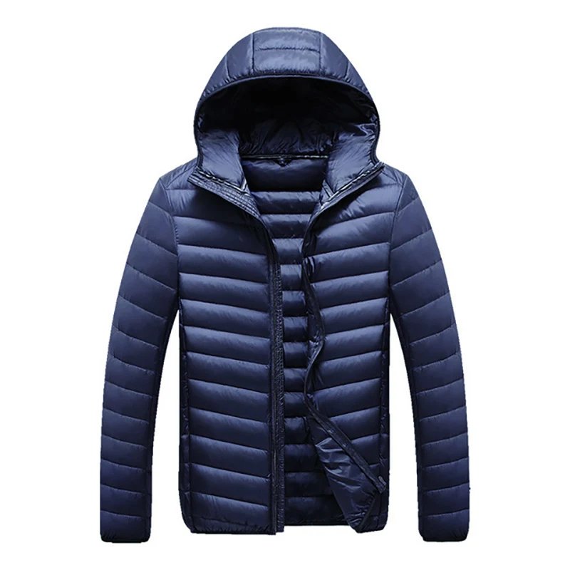 New Autumn Winter Light Down Jacket Men's Fashion Hooded Short Large Ultra-thin Lightweight Youth Slim Coat
New Autumn Winter Light Down Jacket Men's Fashion Hooded Short Large Ultra-thin Lightweight Youth Slim Coat