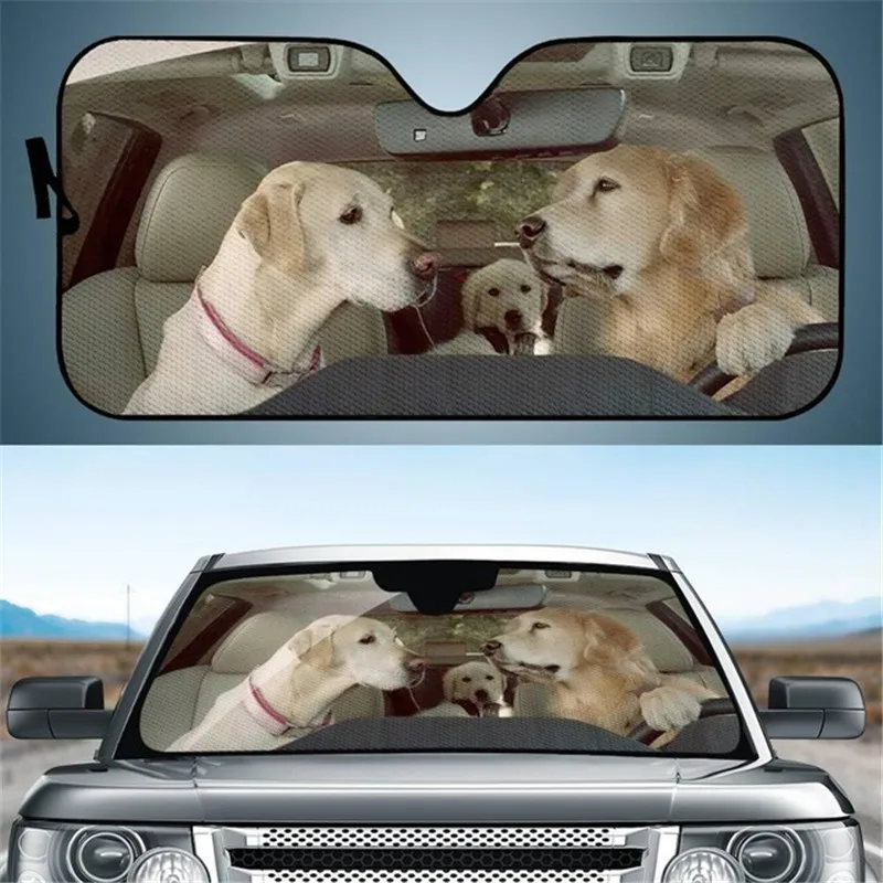 Funny Animal Dog/Cat/Alpaca Pattern Car Shades for Front Windows Stylish Car Sun Shade Windshield Durable Car Sunshade Cover
Funny Animal Dog/Cat/Alpaca Pattern Car Shades for Front Windows Stylish Car Sun Shade Windshield Durable Car Sunshade Cover