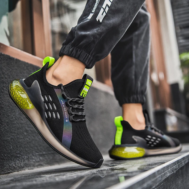 Men Sneakers Breathable Air Mesh Outdoor Sport Shoes Spring Autumn Men's Cushion Flats Training Running Shoes For Men Big Size
Men Sneakers Breathable Air Mesh Outdoor Sport Shoes Spring Autumn Men's Cushion Flats Training Running Shoes For Men Big Size
