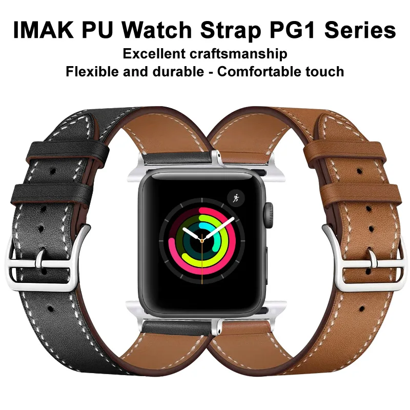 Ремешок Imak из искусственной кожи для Apple Watch, браслет для Apple Watch Series 7 6 5 4 3 2 1, 38 мм 40 мм 41 мм 42 мм 44 мм 45 мм
Ремешок Imak из искусственной кожи для Apple Watch, браслет для Apple Watch Series 7 6 5 4 3 2 1, 38 мм 40 мм 41 мм 42 мм 44 мм 45 мм