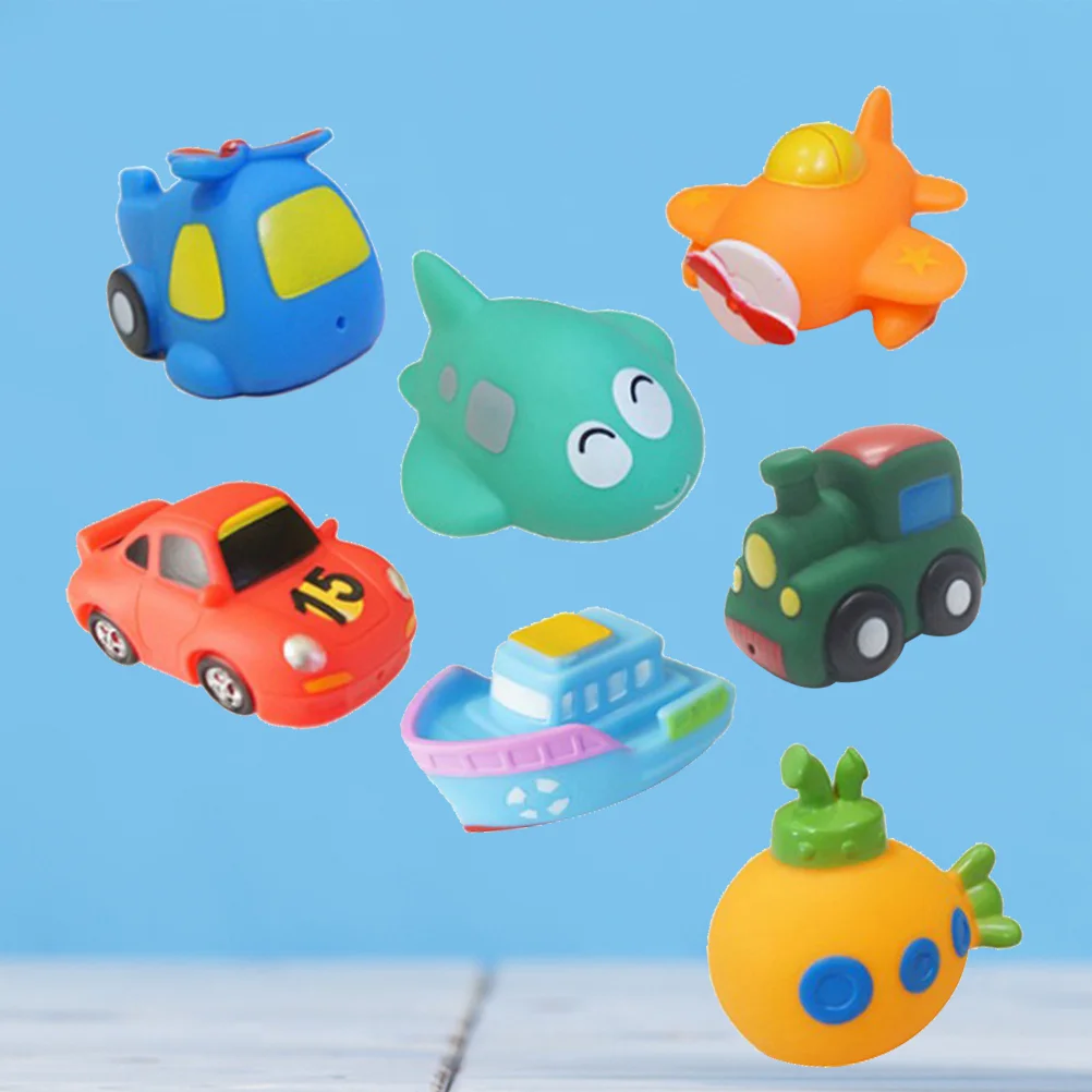7Pcs Bath Toys Animals Water Spraying Squeaker Fun Cartoon Family Bathtub Toys for Babies Toddlers Kids
7Pcs Bath Toys Animals Water Spraying Squeaker Fun Cartoon Family Bathtub Toys for Babies Toddlers Kids