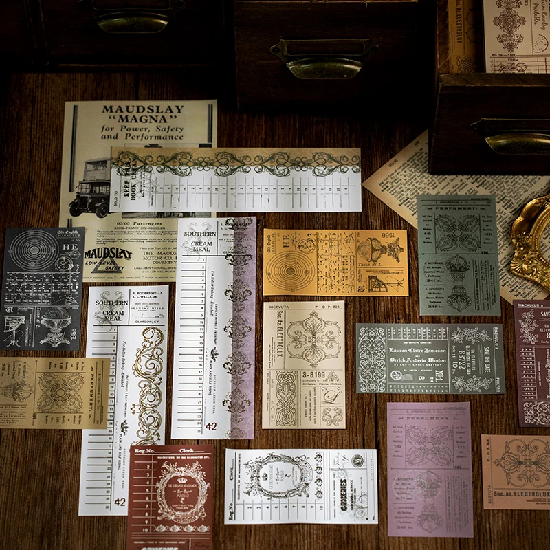 50pcs/pack Vintage Style Loose Leaf Material Memo for Junk Journal Deco Stationery School Supplies Material Note Paper
50pcs/pack Vintage Style Loose Leaf Material Memo for Junk Journal Deco Stationery School Supplies Material Note Paper
