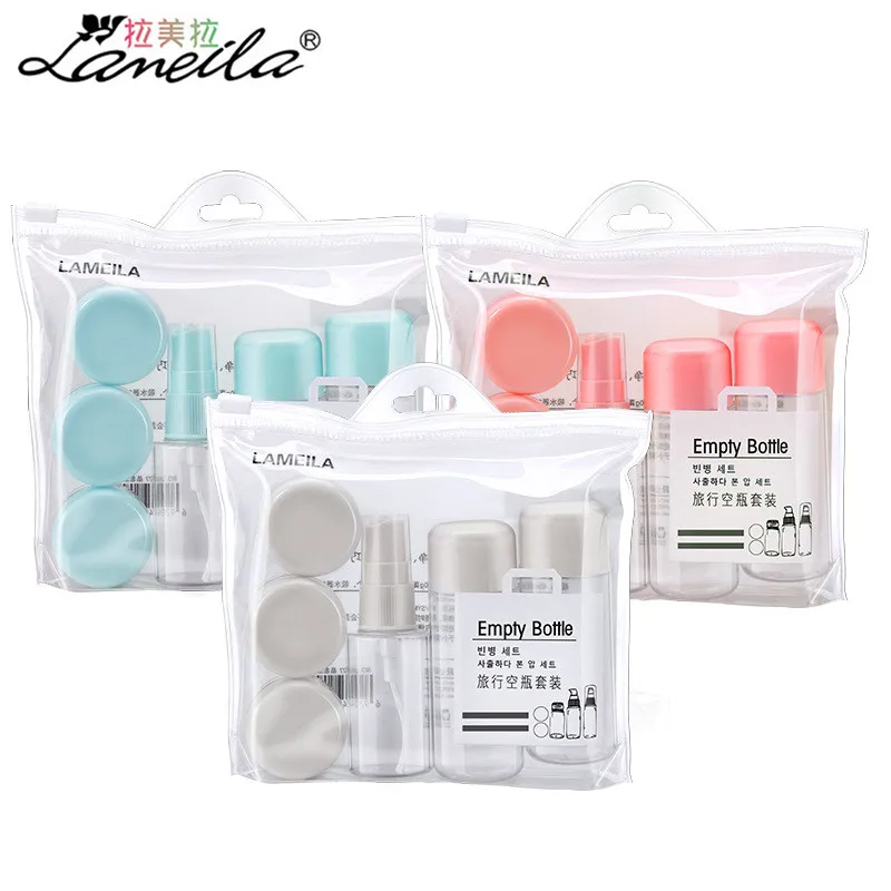 Portable Travel Empty Bottles Set 8 Pcs for Lotion Essence Cream Refillable Spray Packing Bottle Face Cream Case Storage Bag Kit
Portable Travel Empty Bottles Set 8 Pcs for Lotion Essence Cream Refillable Spray Packing Bottle Face Cream Case Storage Bag Kit