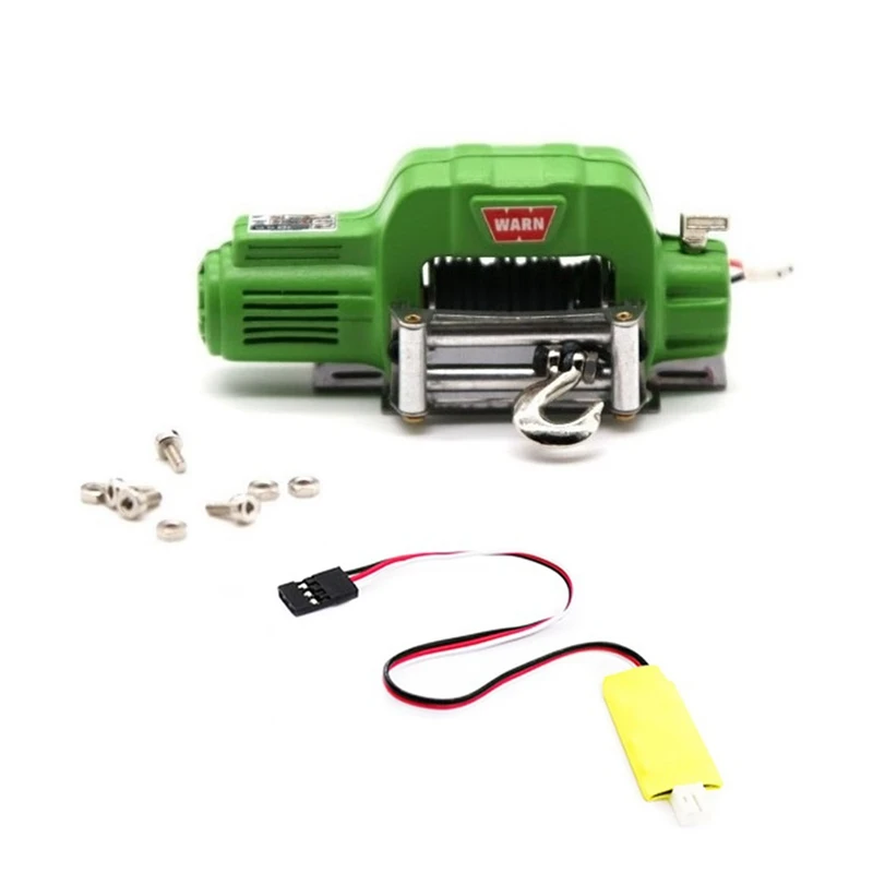 Metal Automatic Winch with 3CH Control Line for 1/10 RC Crawler Car Axial SCX10 TRAXXAS TRX4 Upgrade Parts Accessories
Metal Automatic Winch with 3CH Control Line for 1/10 RC Crawler Car Axial SCX10 TRAXXAS TRX4 Upgrade Parts Accessories