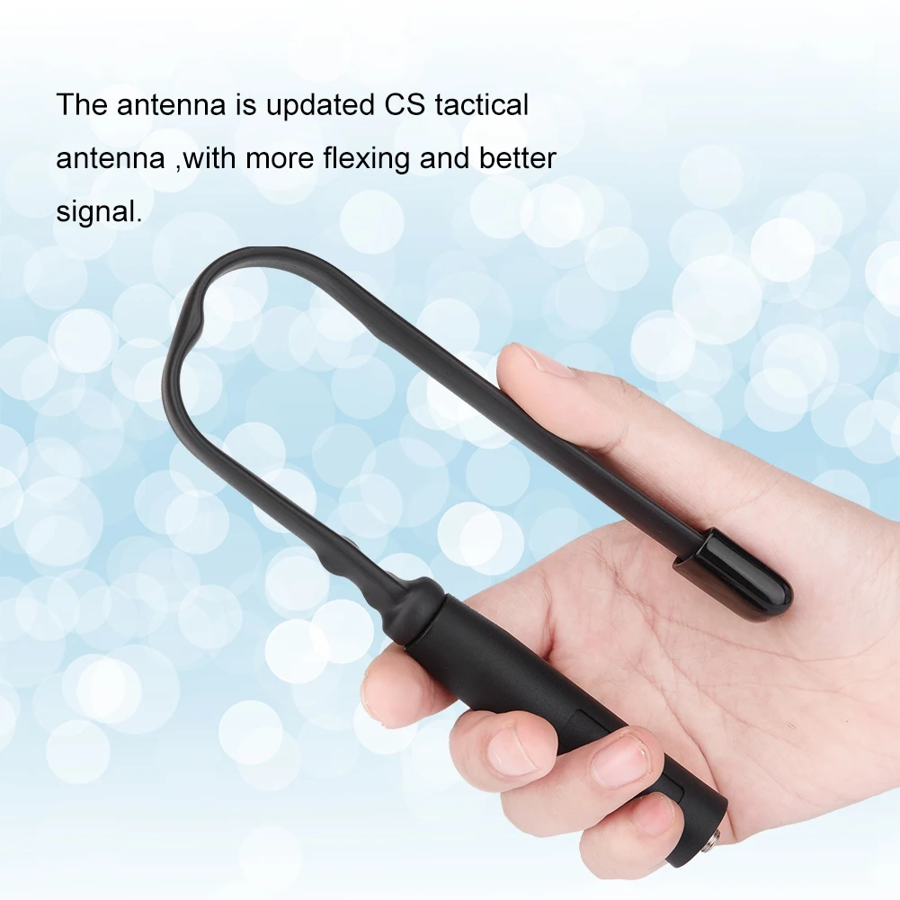 Складная Двухдиапазонная тактическая антенна SMA-Female U/V VHF UHF 144/430 МГц для раций (47 см)
Складная Двухдиапазонная тактическая антенна SMA-Female U/V VHF UHF 144/430 МГц для раций (47 см)