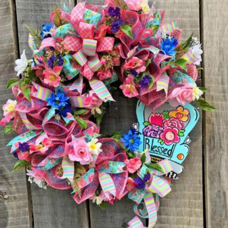 Happy Mother's Day Wreath Easter Valentines Day Garland Front Door Decoration
Happy Mother's Day Wreath Easter Valentines Day Garland Front Door Decoration