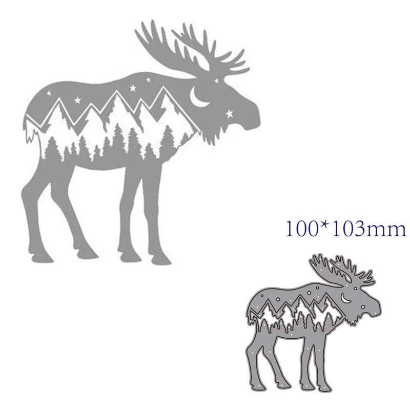 metal cutting dies cut die mold Animal deer decoration Scrapbook paper craft knife mould blade punch stencils dies
metal cutting dies cut die mold Animal deer decoration Scrapbook paper craft knife mould blade punch stencils dies