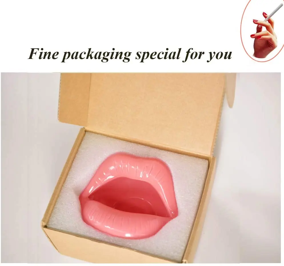 Cute Cartoon Ashtray Lips Ceramic Ashtray Creative Flower Pot Trendy Mouth Fashion Home Mini Send Boyfriend Gift
Cute Cartoon Ashtray Lips Ceramic Ashtray Creative Flower Pot Trendy Mouth Fashion Home Mini Send Boyfriend Gift