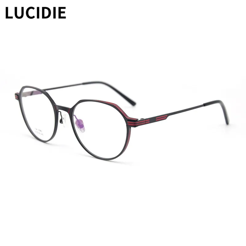 LUCIDIE 2021 New Men Aluminum Glasses Frame Ultra Light Clear Lens Spectacles Fashion Computer Optical Prescription Male Eyewear
LUCIDIE 2021 New Men Aluminum Glasses Frame Ultra Light Clear Lens Spectacles Fashion Computer Optical Prescription Male Eyewear