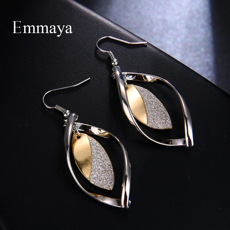 Женские длинные серьги капельки Emmaya очаровательные овальной формы в стиле бохо