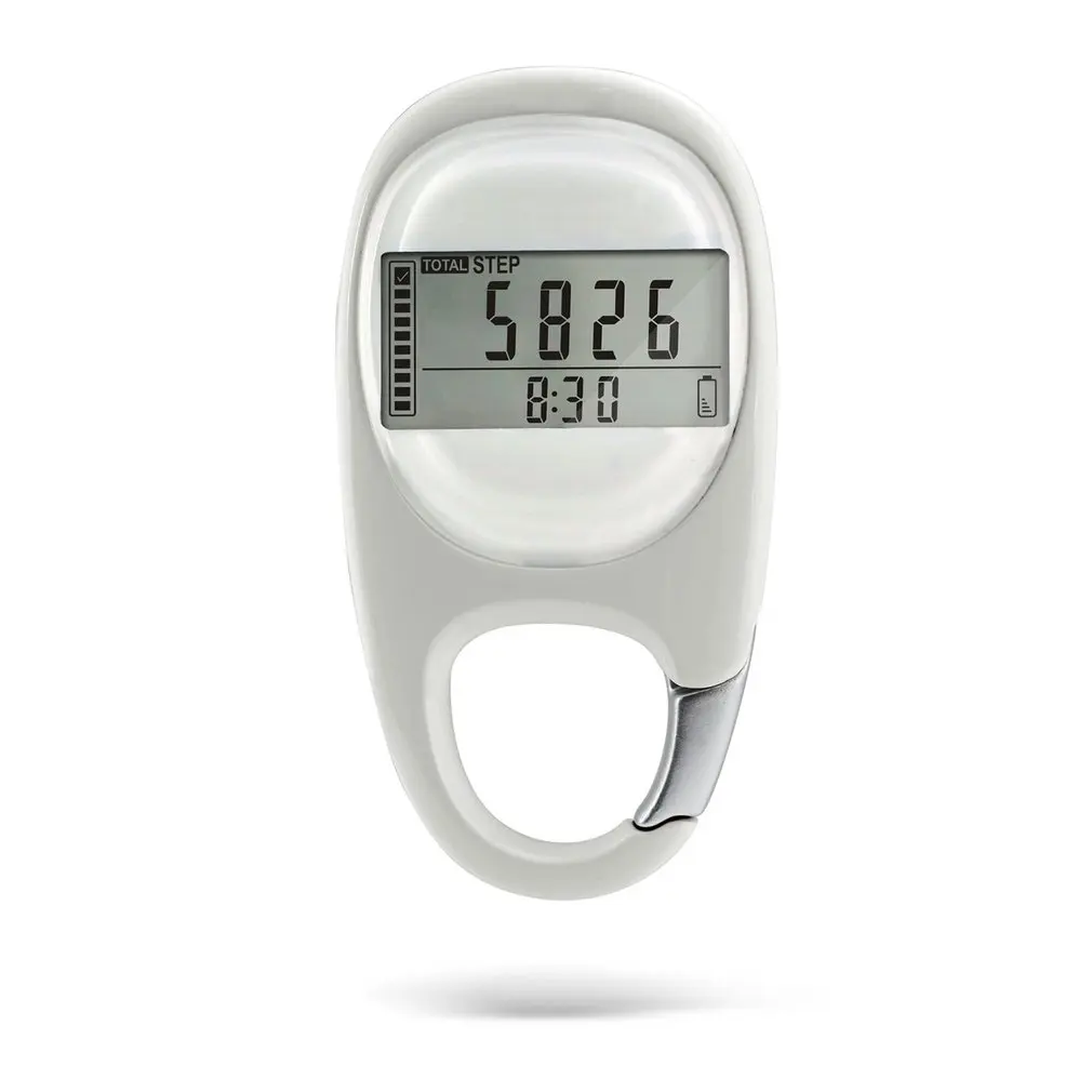 3D Induction Calorie Pedometer Portable Step Counting Accurate Multi-function Mini Fitness Walking Distance Exercise Digital
3D Induction Calorie Pedometer Portable Step Counting Accurate Multi-function Mini Fitness Walking Distance Exercise Digital